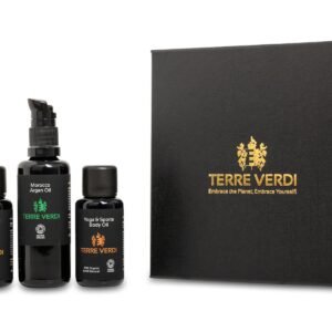 The Face & Body Oil Box – Organic Bodycare Gift Set