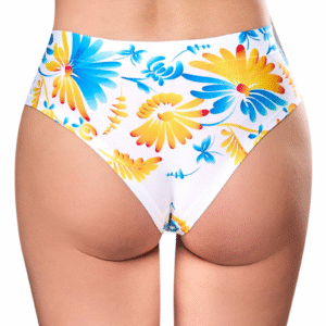 Memème Women’s Ultra-Comfortable UA - Petrykivka - Panties | Original Prints, Unique Designs | Breathable Cotton Crotch, Stretchy Fit, Soft Flat Seams, No Elastic Bands | Two Styles: Slip/Brief and Thong | Everyday Use