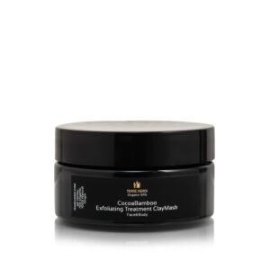 CocoaBamboo Exfoliating Treatment ClayMask for Face and Body - Natural Scrub